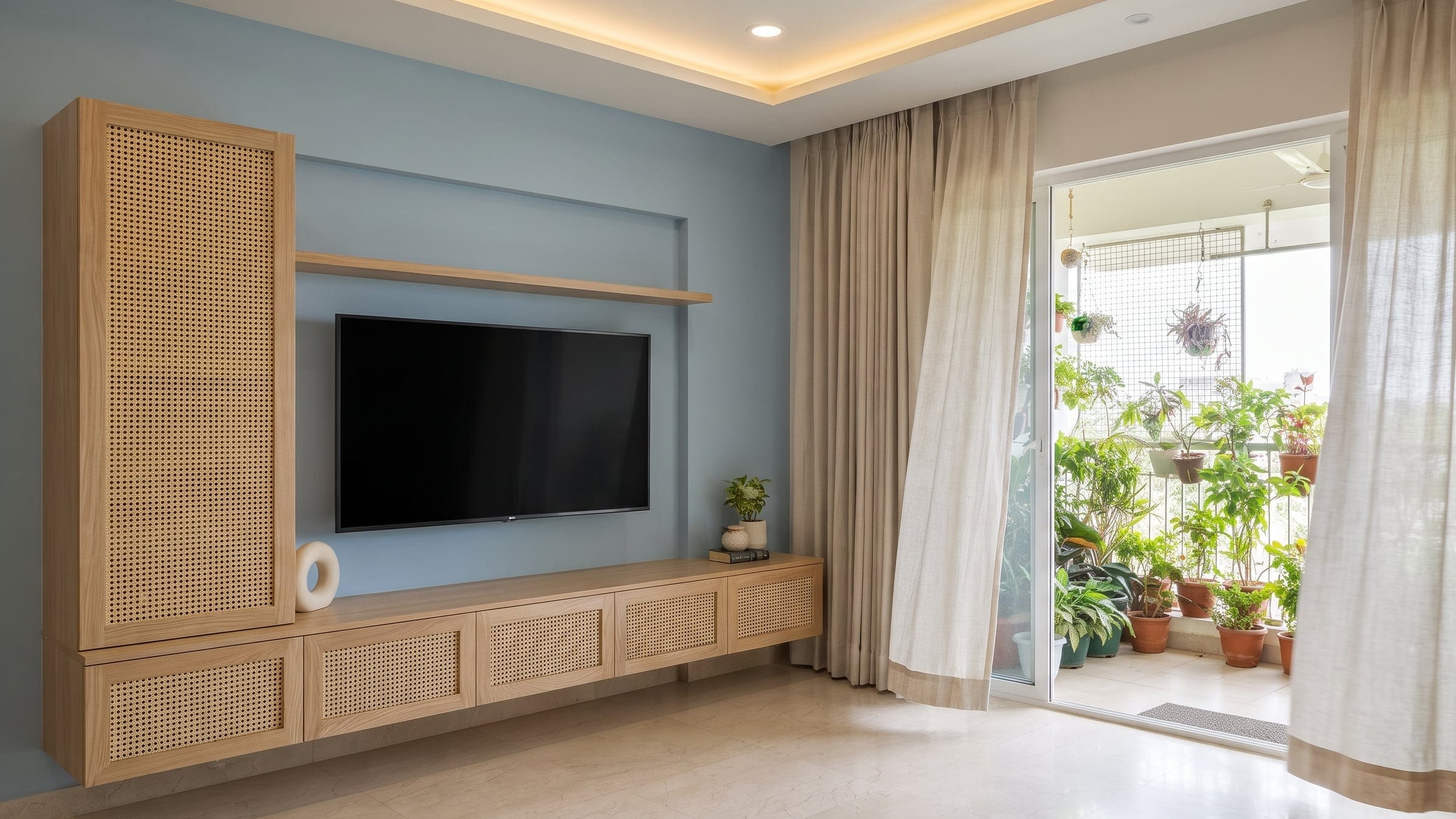 Living room — 3BHK apartment in OMR